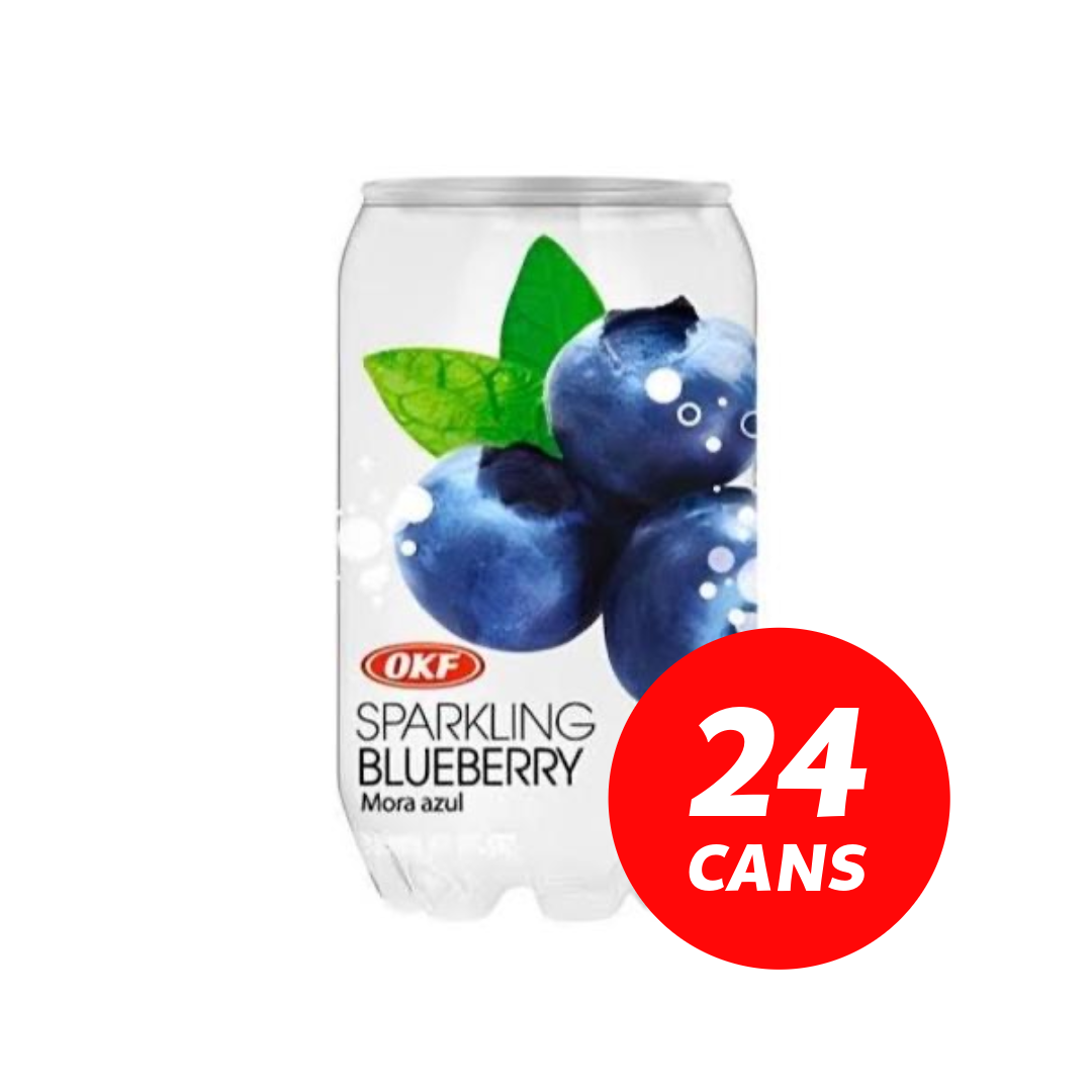 OKF blueberry 24cans of 350ml sparkling drink