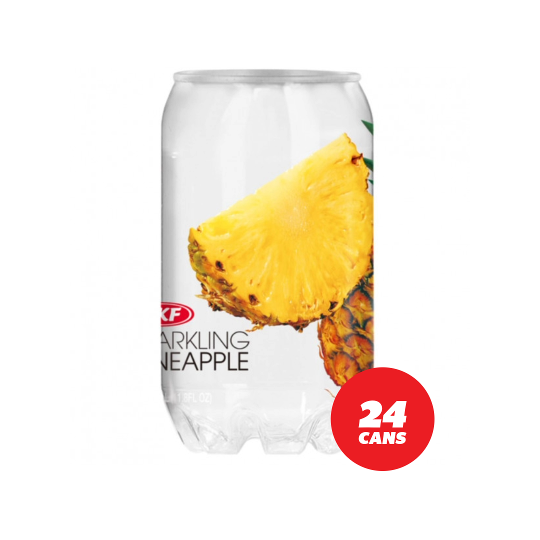 OKF Sparkling drink - Pineapple 24 x 350ml cans