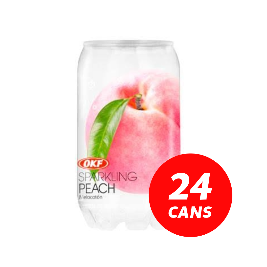 OKF Peach - 24 x 350ml cans