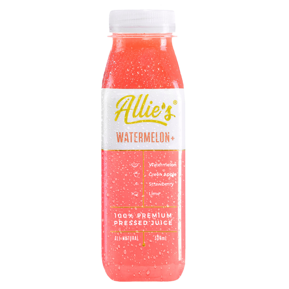 Allie's Watermelon+ 300mL - Cold Pressed Juice