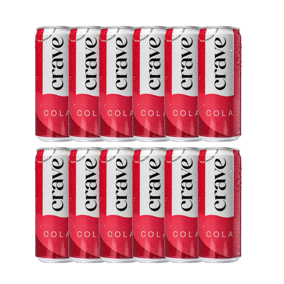 Crave cola can 12x 330ml - 11th Hr