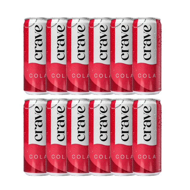 Crave cola can 12x 330ml - 11th Hr