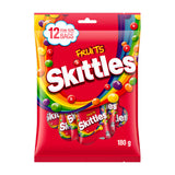 Skittles Fruits Chewy Lollies Party Share Bag - 180g