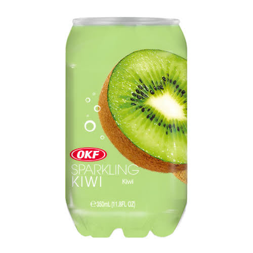 OKF sparkling drink kiwi flavour can