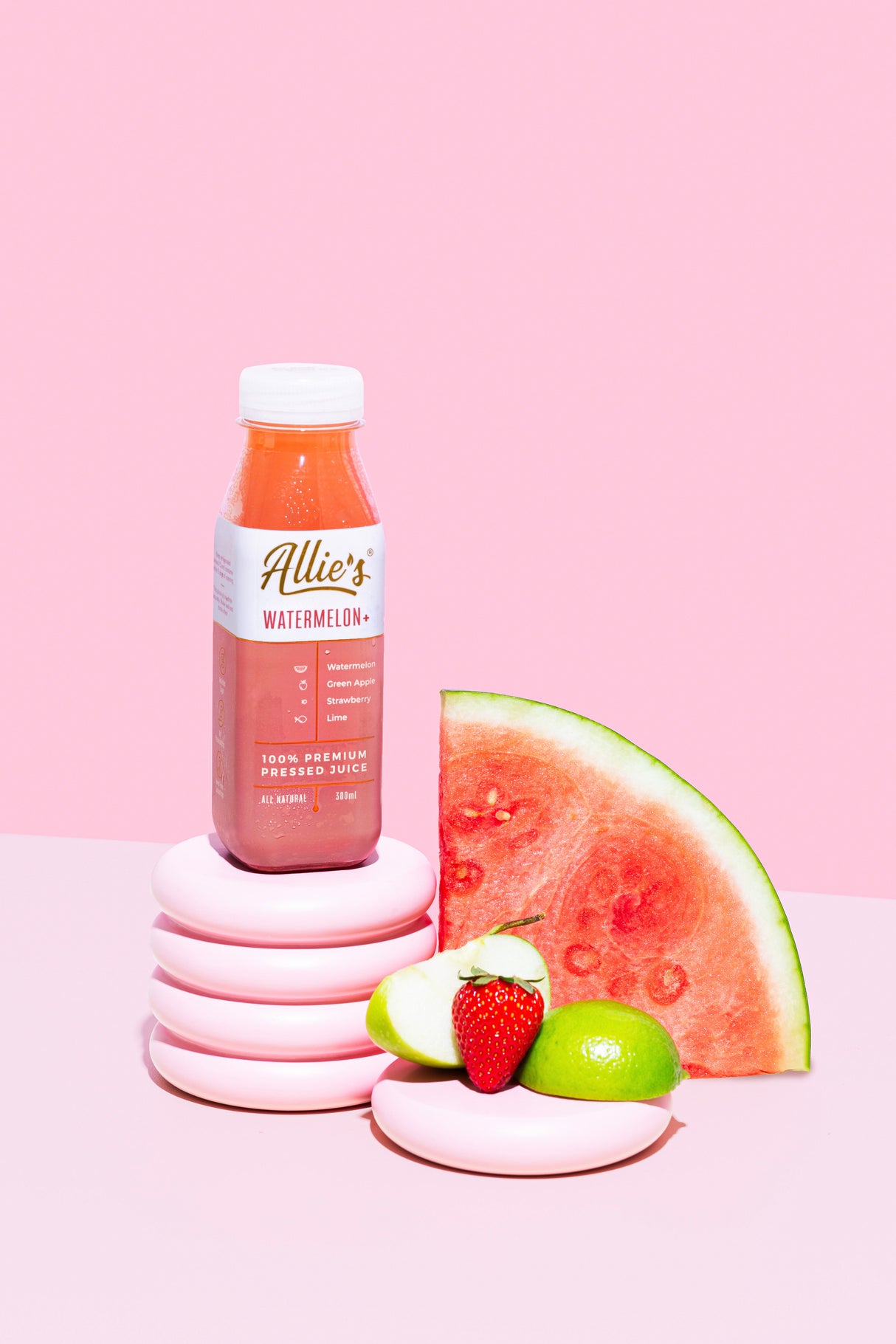 Allie's Watermelon+ 300mL - Cold Pressed Juice