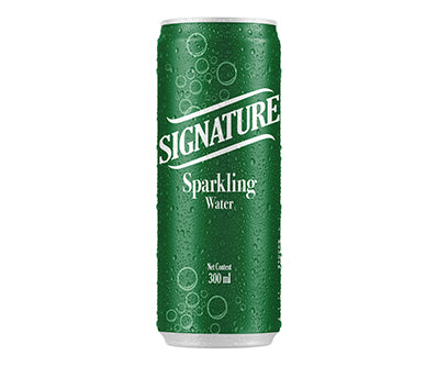 Sparkling water 300ml x 6 cans