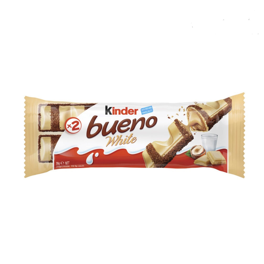 Kinder Bueno White Chocolate Bar 39g