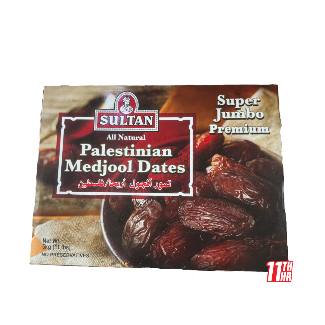 Palestinian medjool dates - super jumbo PREMIUM - Sultan 5kg