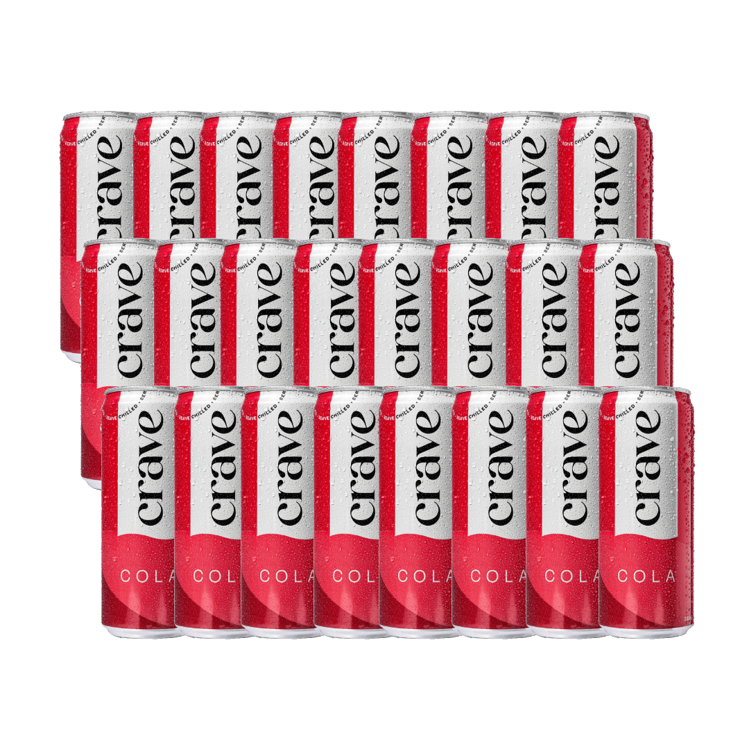 Crave cola can 24 x 330ml - 11th Hr