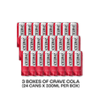 3 boxes of Crave Cola - 11th Hr