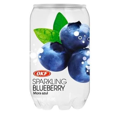 OKF Sparkling drink Blueberry - 350ml can