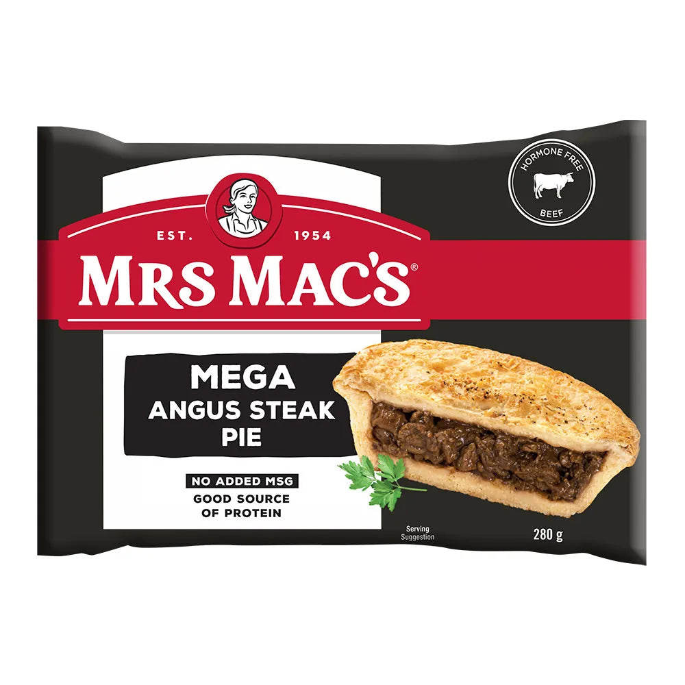 Mrs Macs Mega Angus Steak - Single Serve 280g