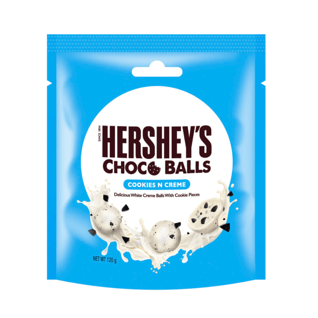 Hershey's Choc Balls Cookies n Cream 120g - 11th Hr