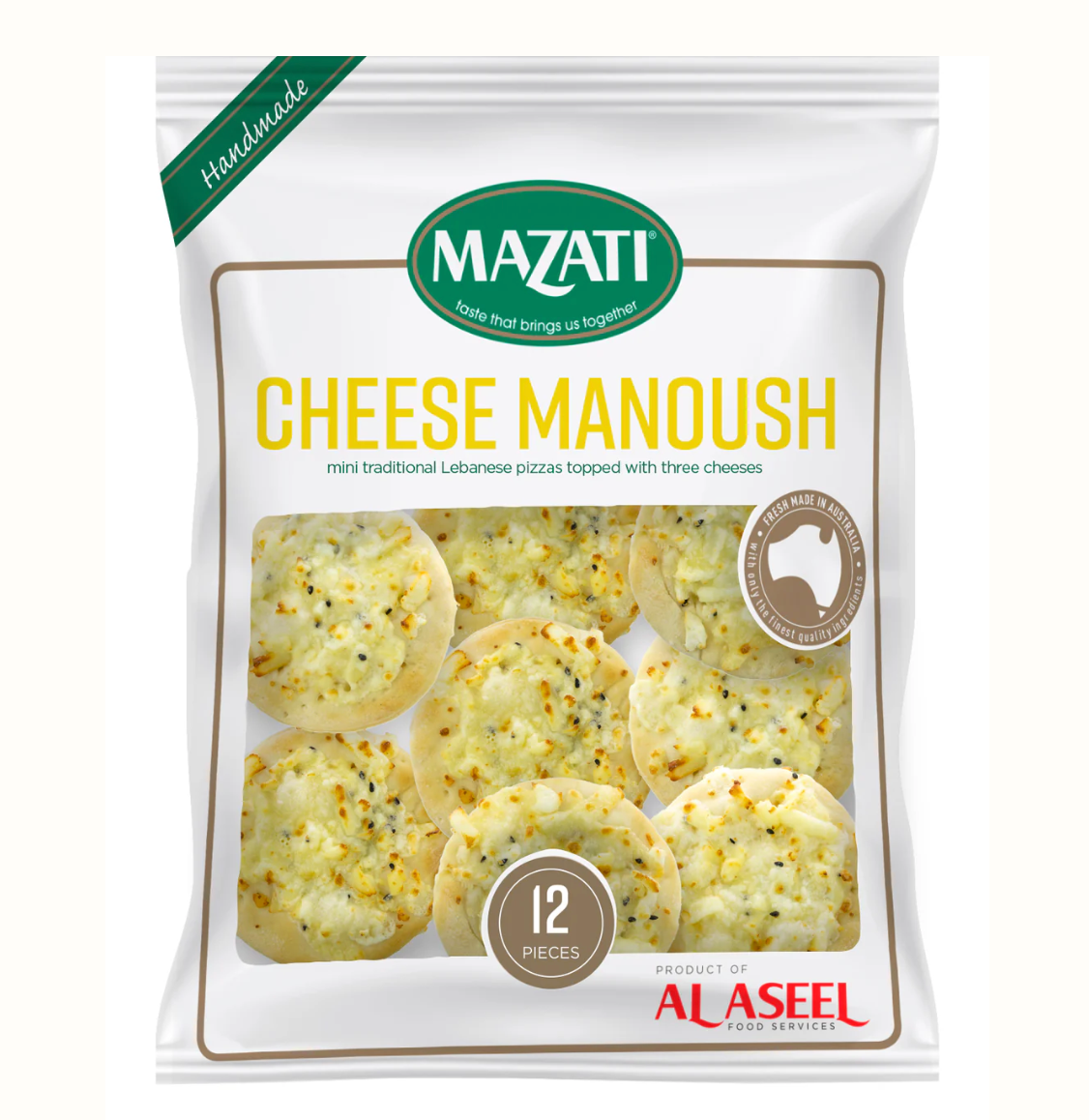 Mazati Cheese Manoosh (mini cheese pizza)