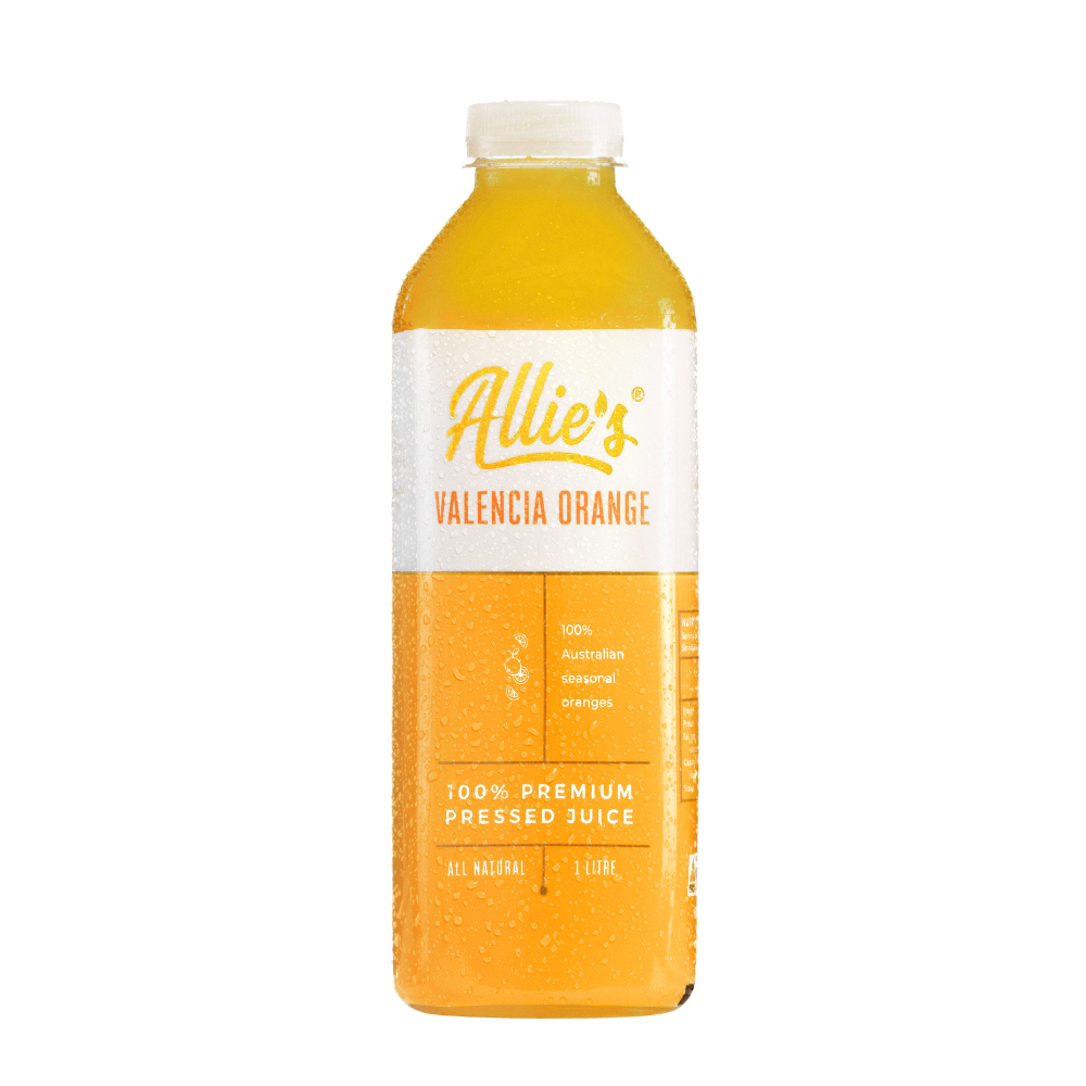 Allie's Valencia Orange 1L - Cold Pressed Juice