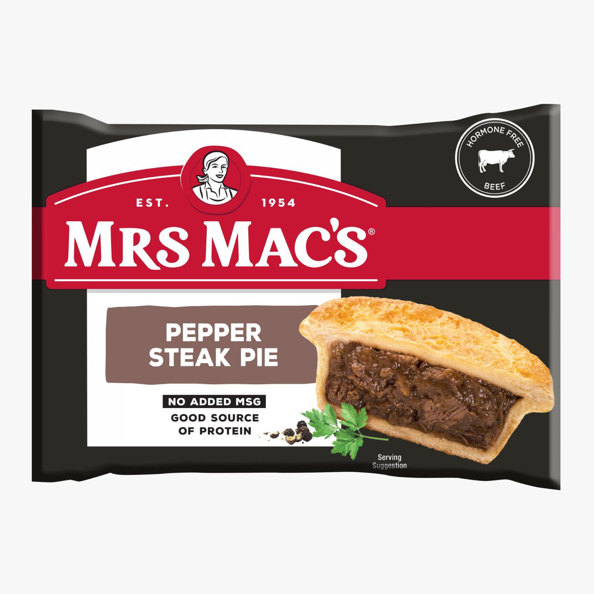 Mrs Macs Pepper Steak Pie - Single Serve 175g