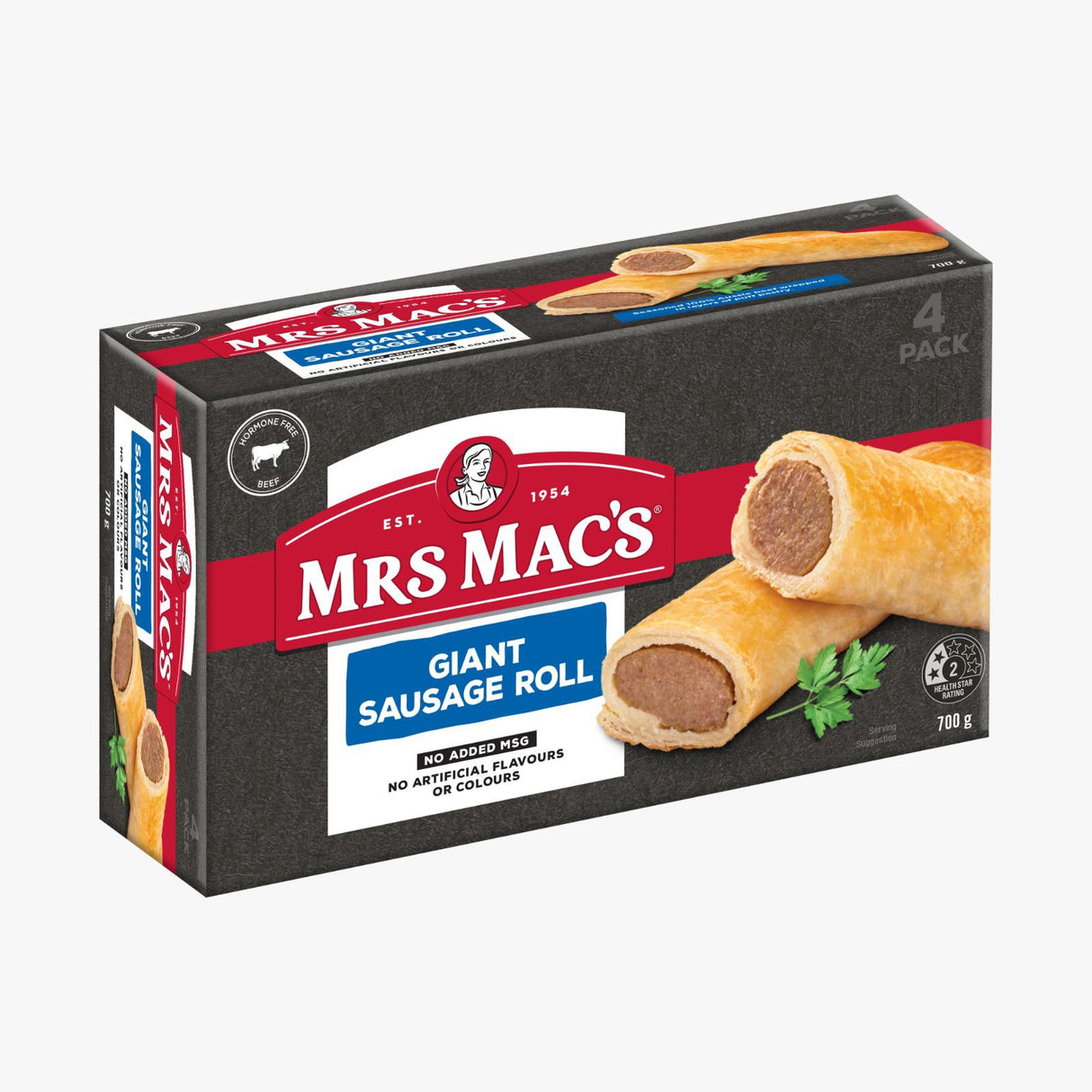 Mrs Macs Giant Sausage Rolls - 4 Pack