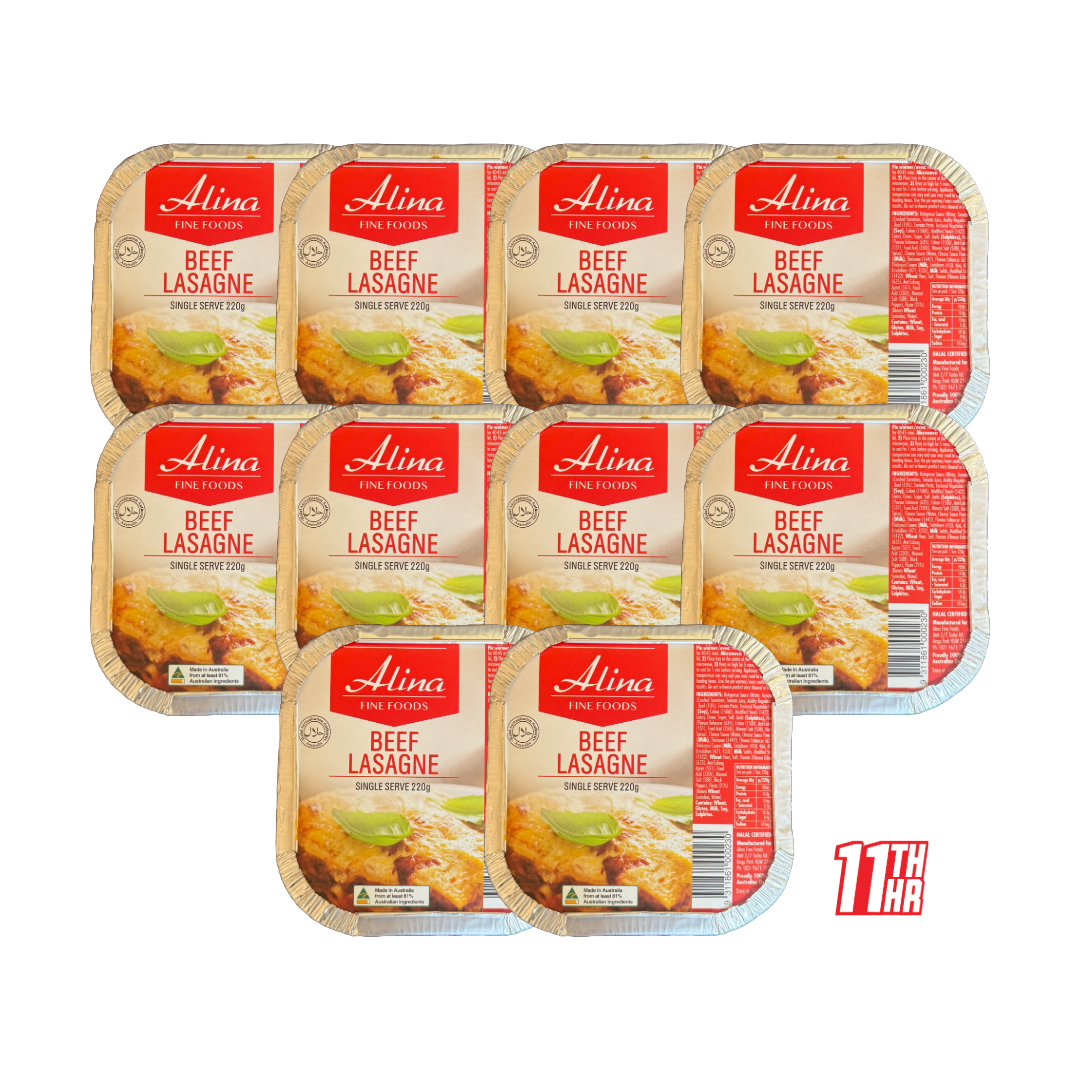 Alina Lasagne bundle (10 x 220g lasagnes)