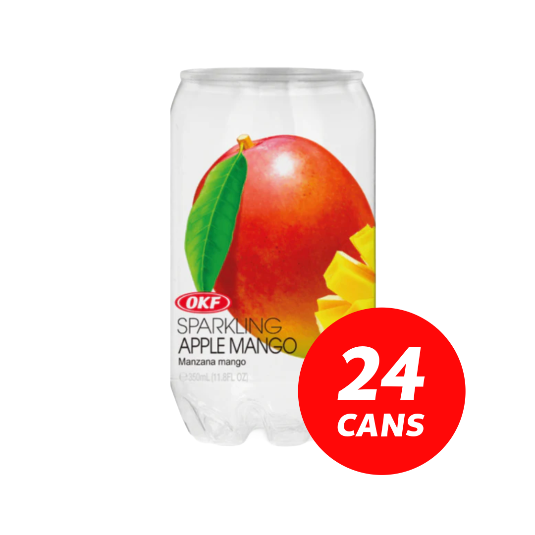 OKF Sparkling drink Mango - 24 x 350ml cans