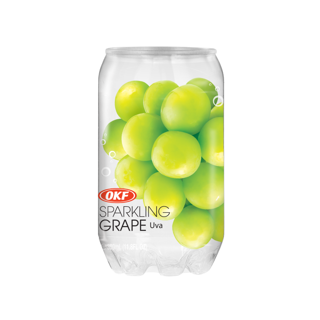 OKF Sparkling drink grape 350ml can