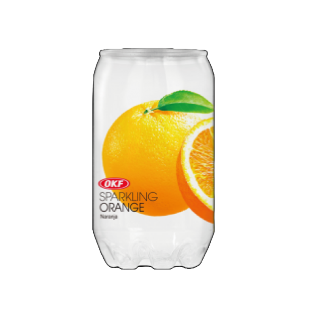 OKF Sparkling drink - Orange 350ml can