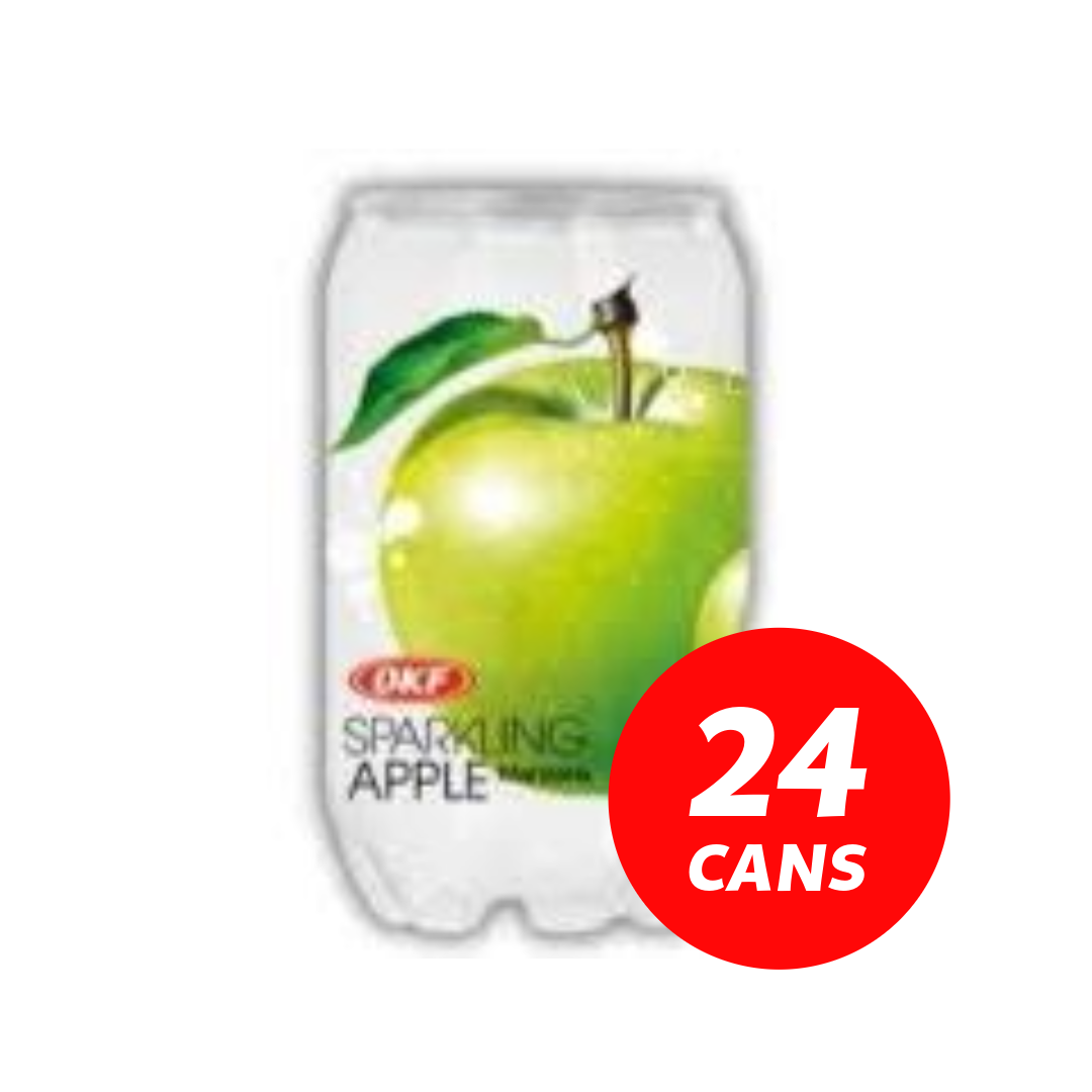 OKF Apple sparkling drink cans - 24 x 350ml cans