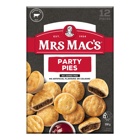 Mrs Macs Party Pies - 550g